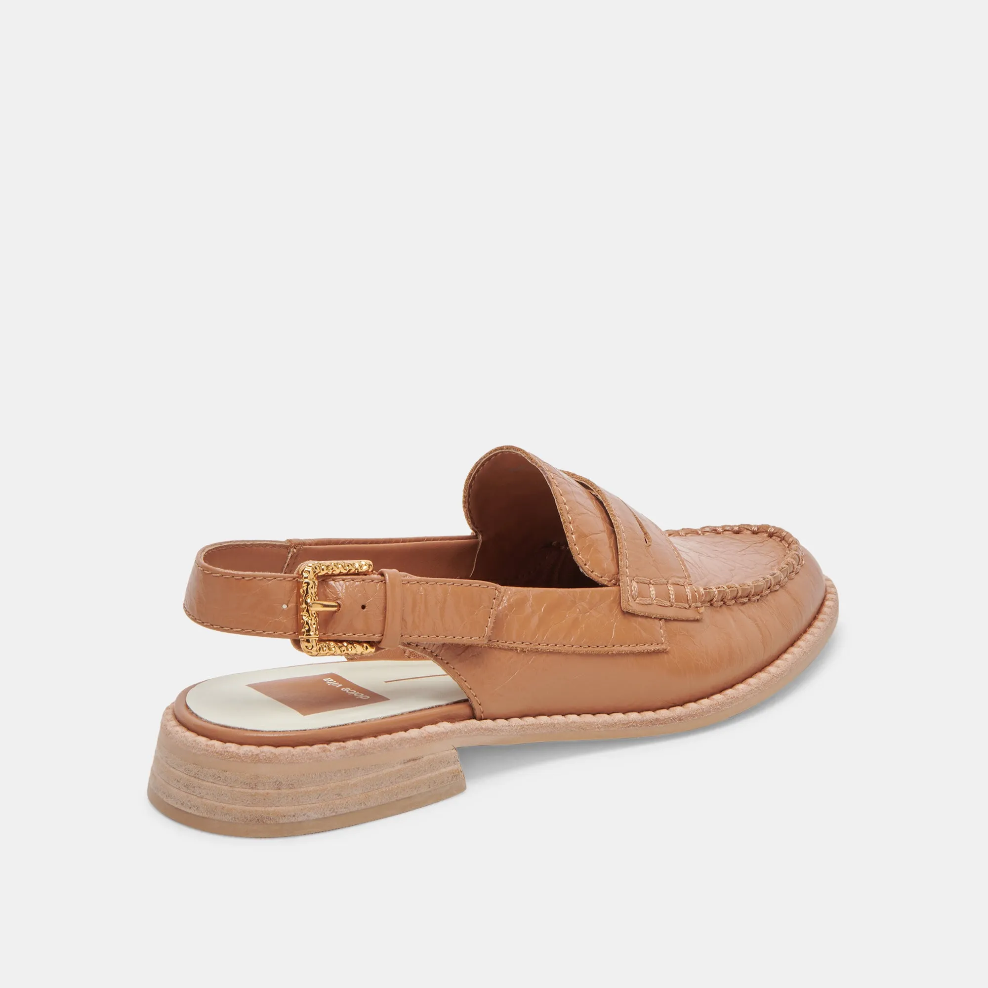 HARDI LOAFERS TAN CRINKLE PATENT sold by Dolce Vita product image thumbnail 4