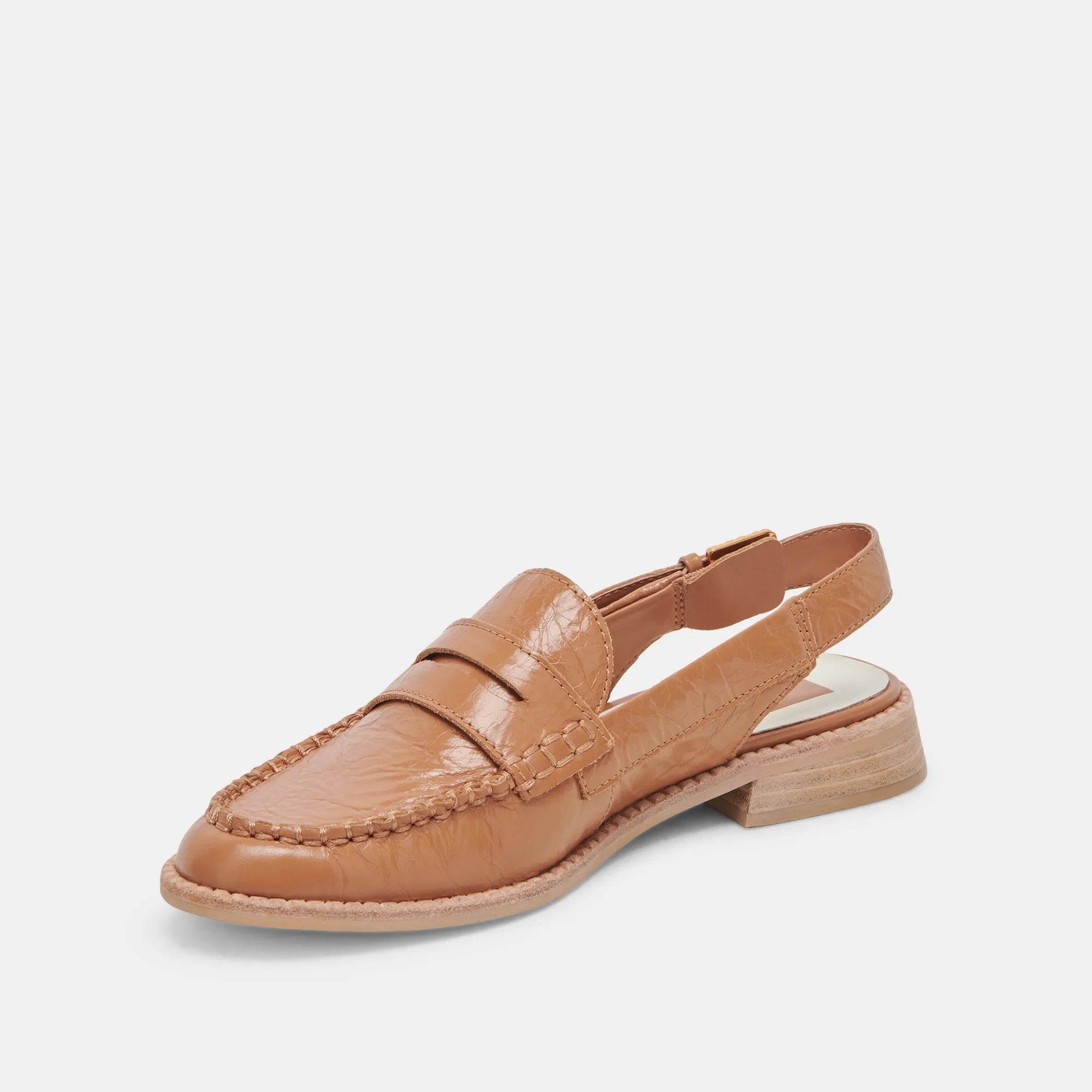 HARDI LOAFERS TAN CRINKLE PATENT sold by Dolce Vita product image thumbnail 5