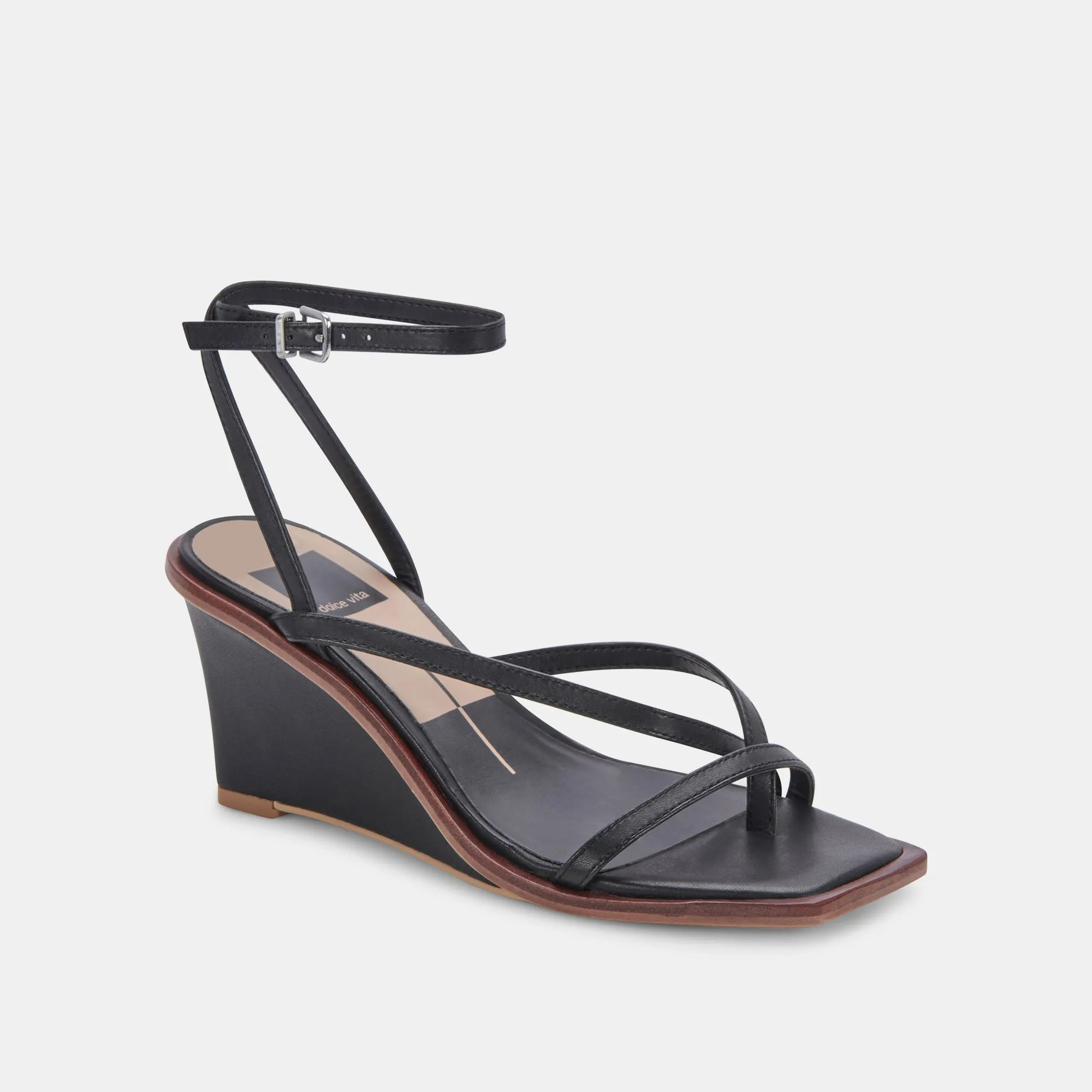 GEMINI WEDGES BLACK LEATHER sold by Dolce Vita product image thumbnail 3