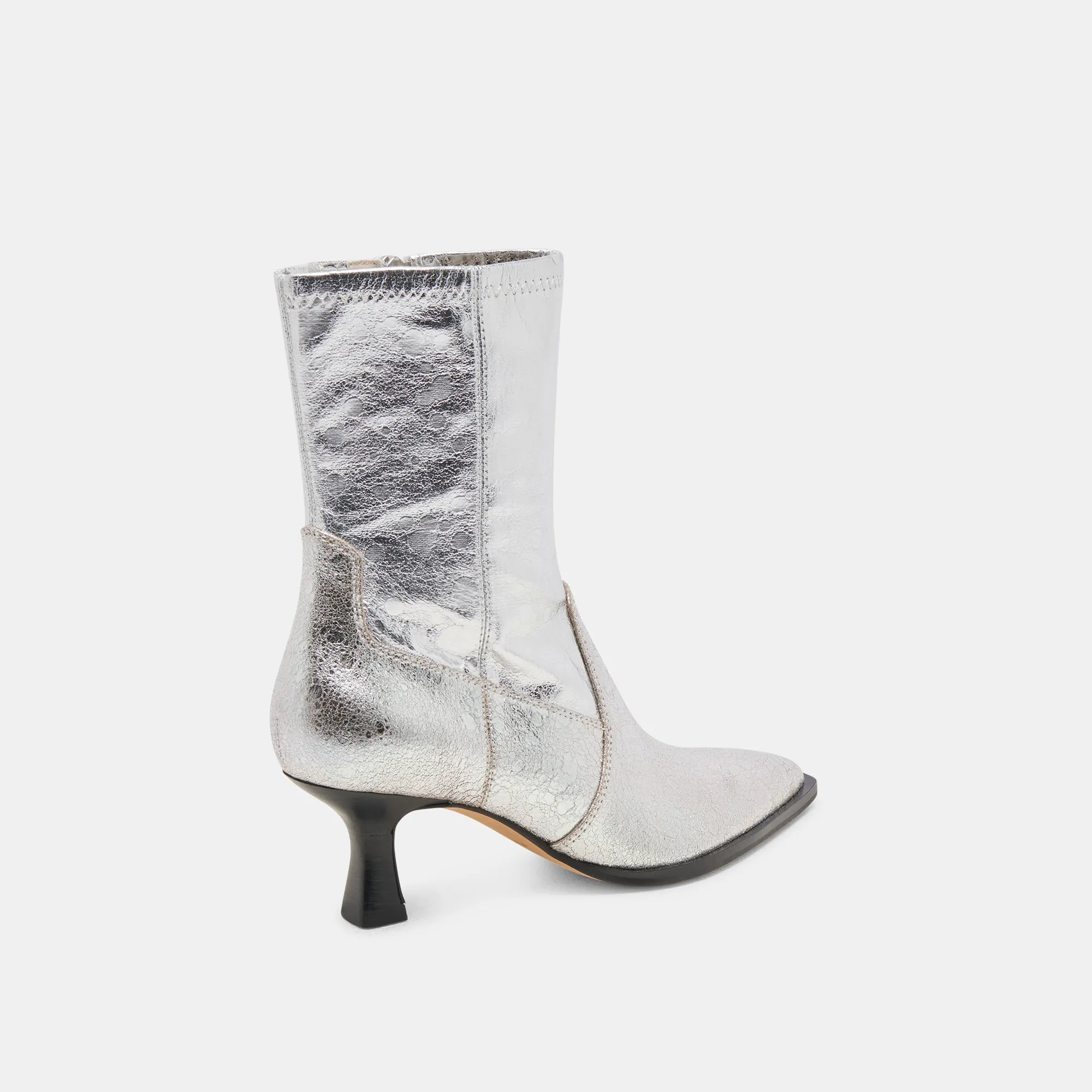 ARYA BOOTS SILVER DISTRESSED LEATHER sold by Dolce Vita product image thumbnail 3