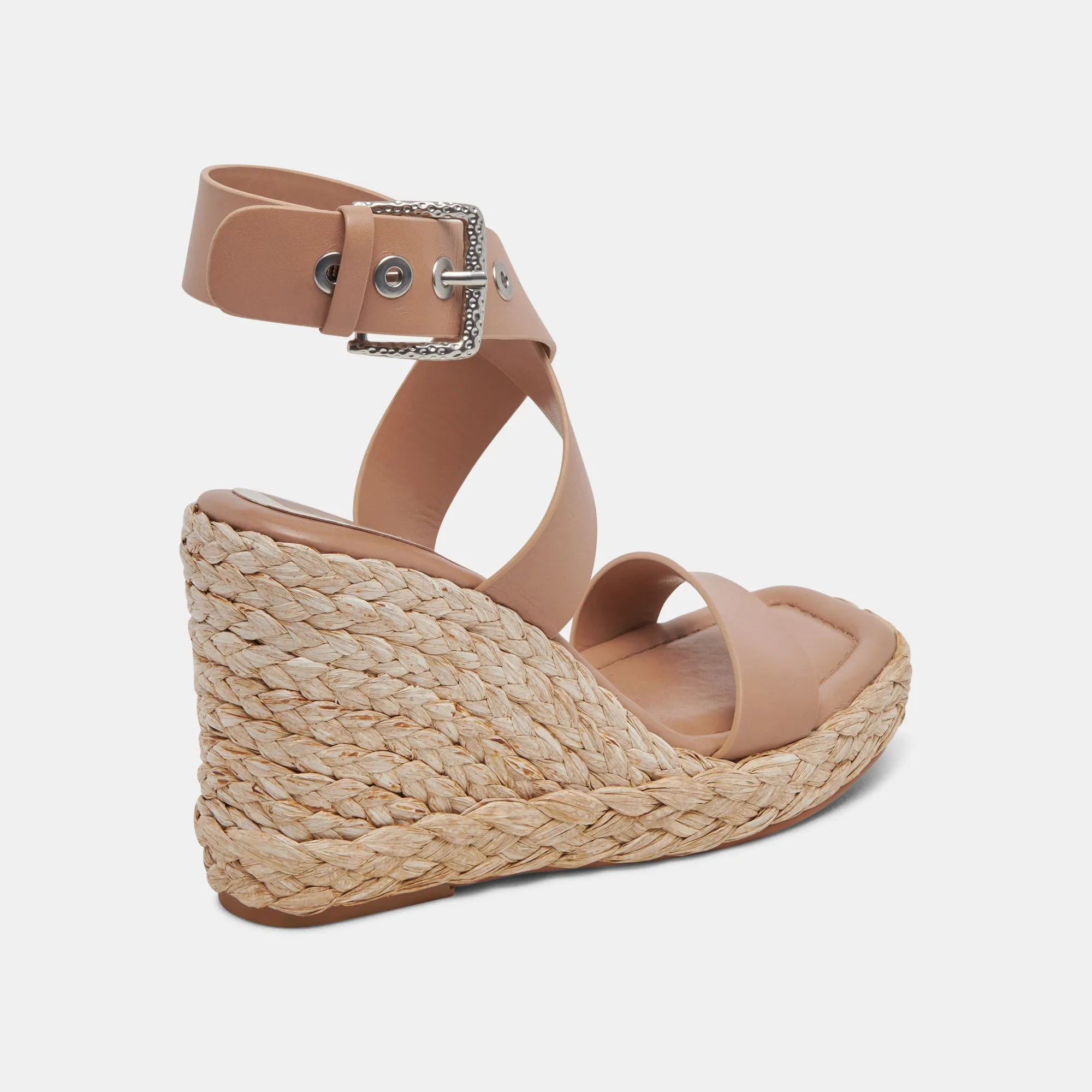 ALDONA WEDGES CAFE LEATHER - re:vita sold by Dolce Vita product image thumbnail 5