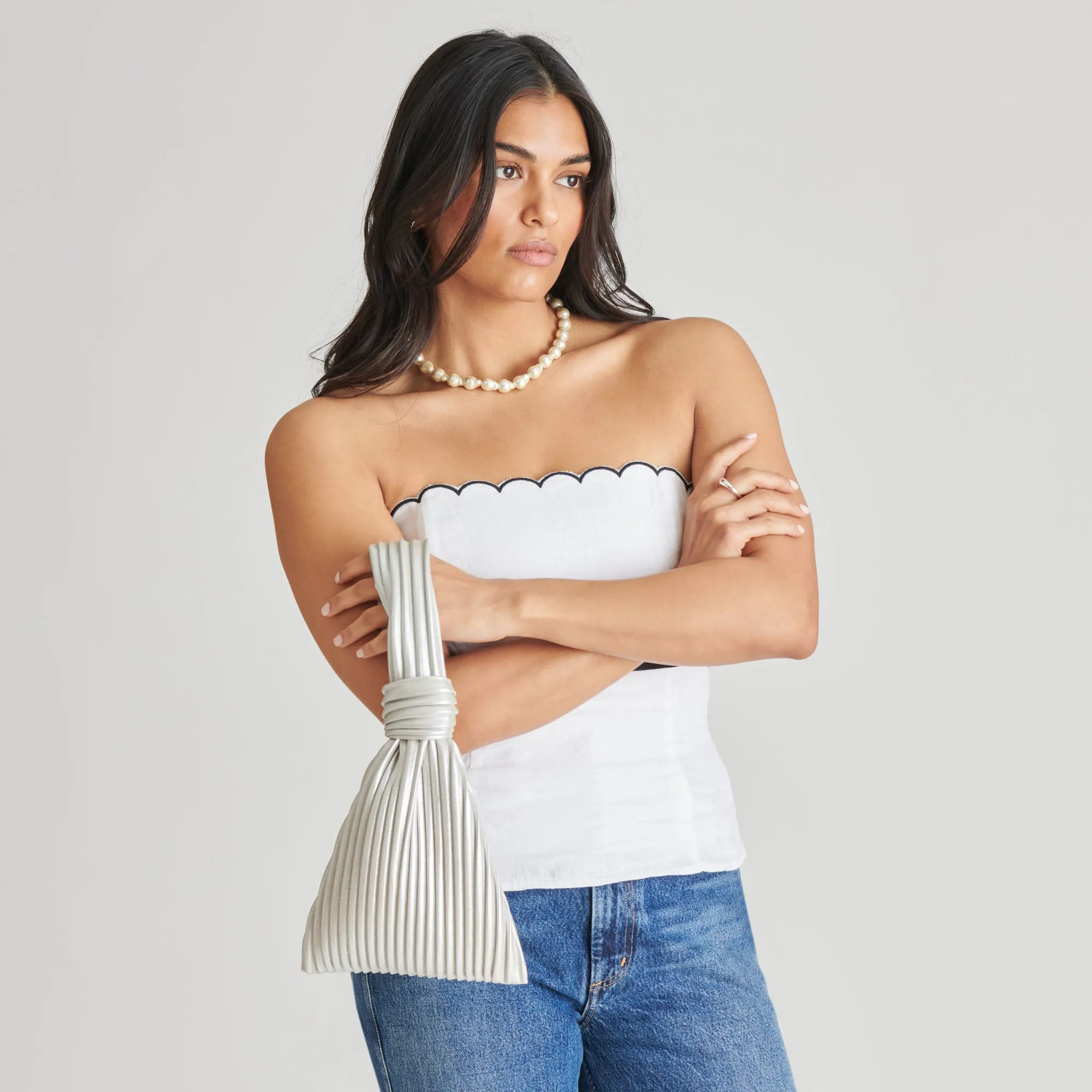 CAREY HANDBAG SILVER STELLA sold by Dolce Vita product image thumbnail 2