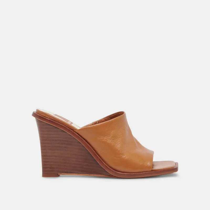 GILDED WEDGES ACORN LEATHER sold by Dolce Vita