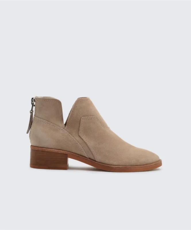 TITUS BOOTIES TAUPE sold by Dolce Vita