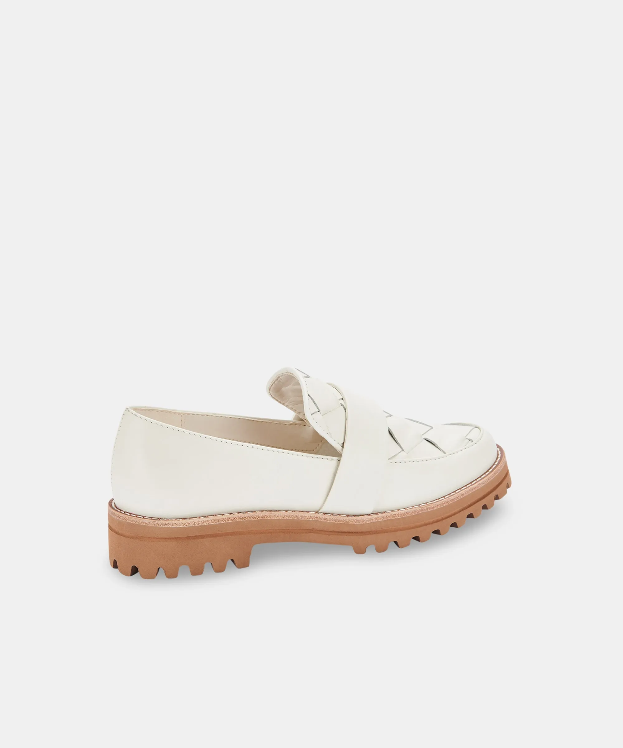 AUBREE WOVEN FLATS WHITE LEATHER re:vita sold by Dolce Vita product image thumbnail 3