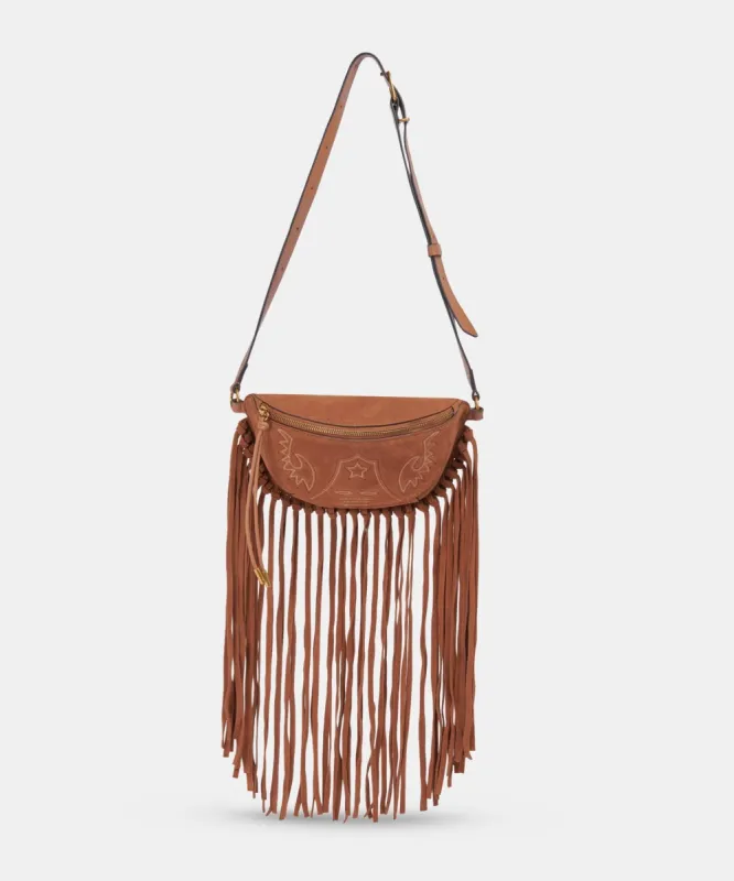 SIERRA BELT BAG SADDLE SUEDE - re:vita sold by Dolce Vita