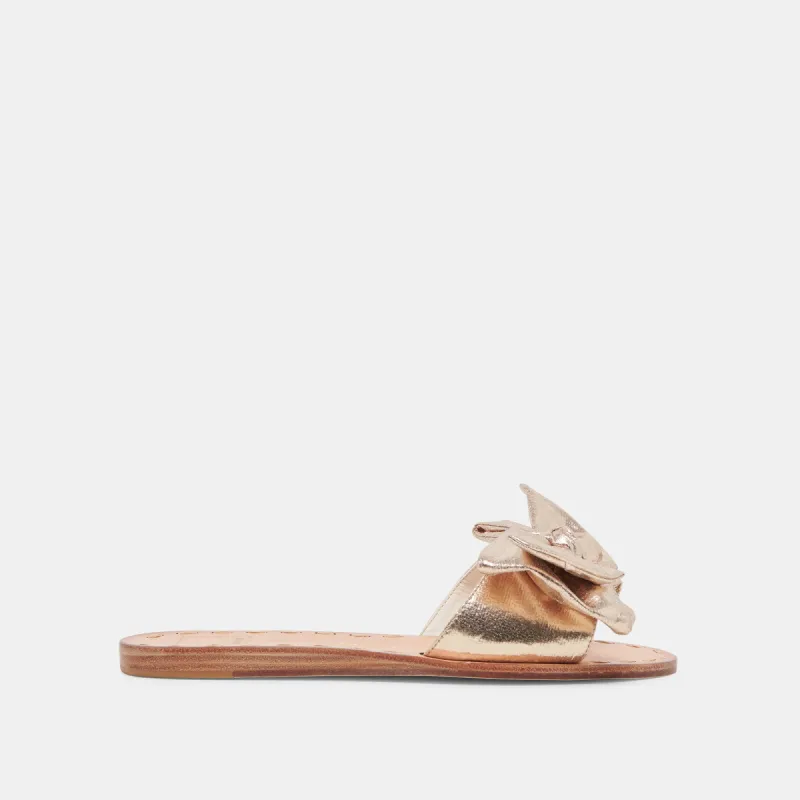 DARSEY SANDALS PLATINUM SATIN sold by Dolce Vita