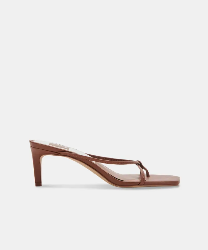KAYDEN HEELS ESPRESSO LEATHER - re:vita sold by Dolce Vita
