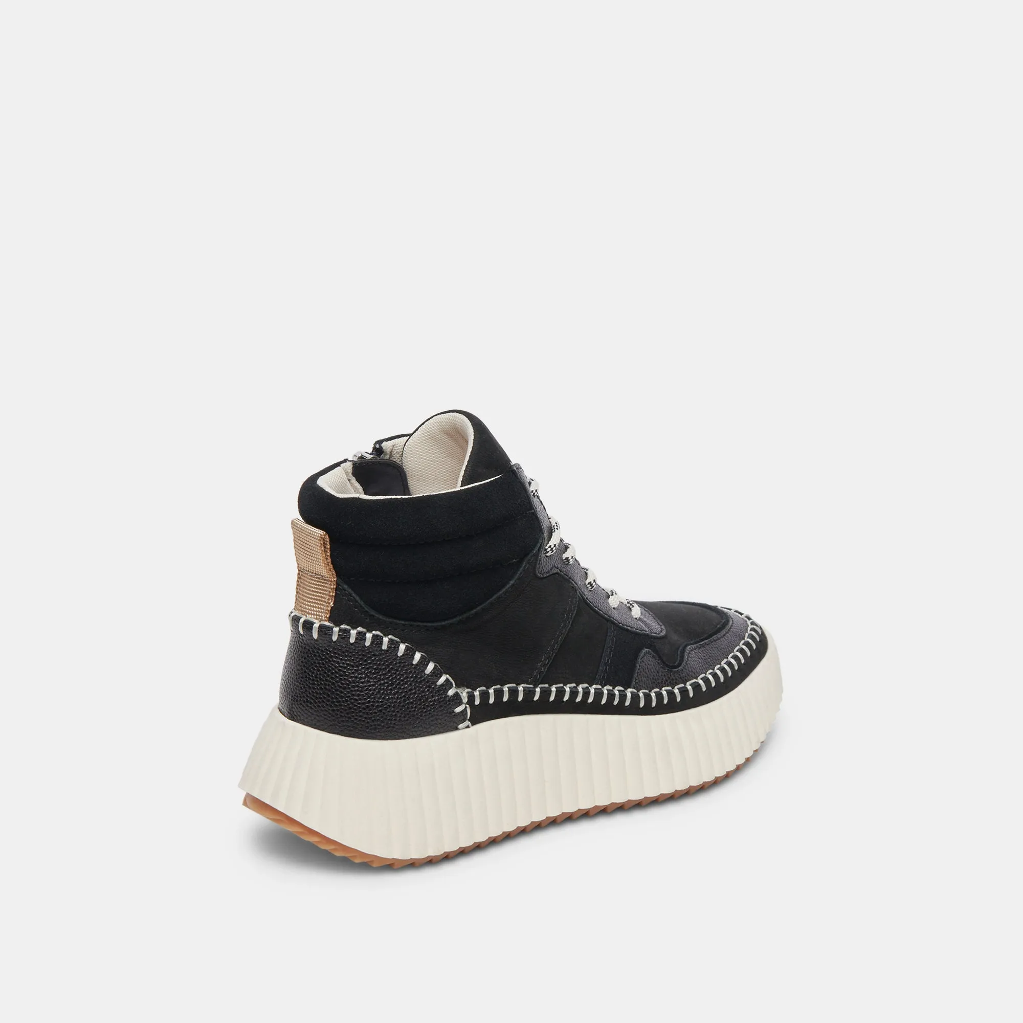 DALEY SNEAKERS BLACK MULTI SUEDE - re:vita sold by Dolce Vita product image thumbnail 3