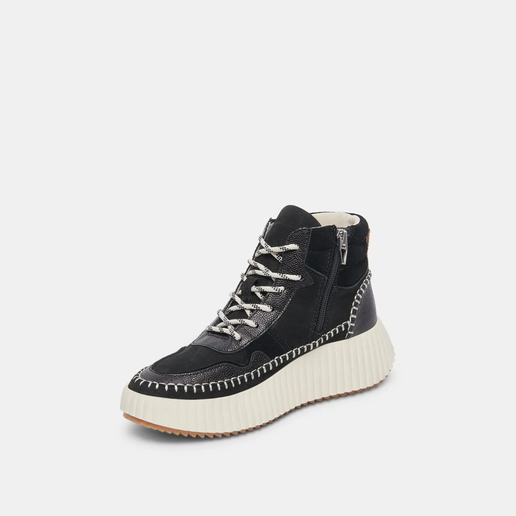 DALEY SNEAKERS BLACK MULTI SUEDE - re:vita sold by Dolce Vita product image thumbnail 4