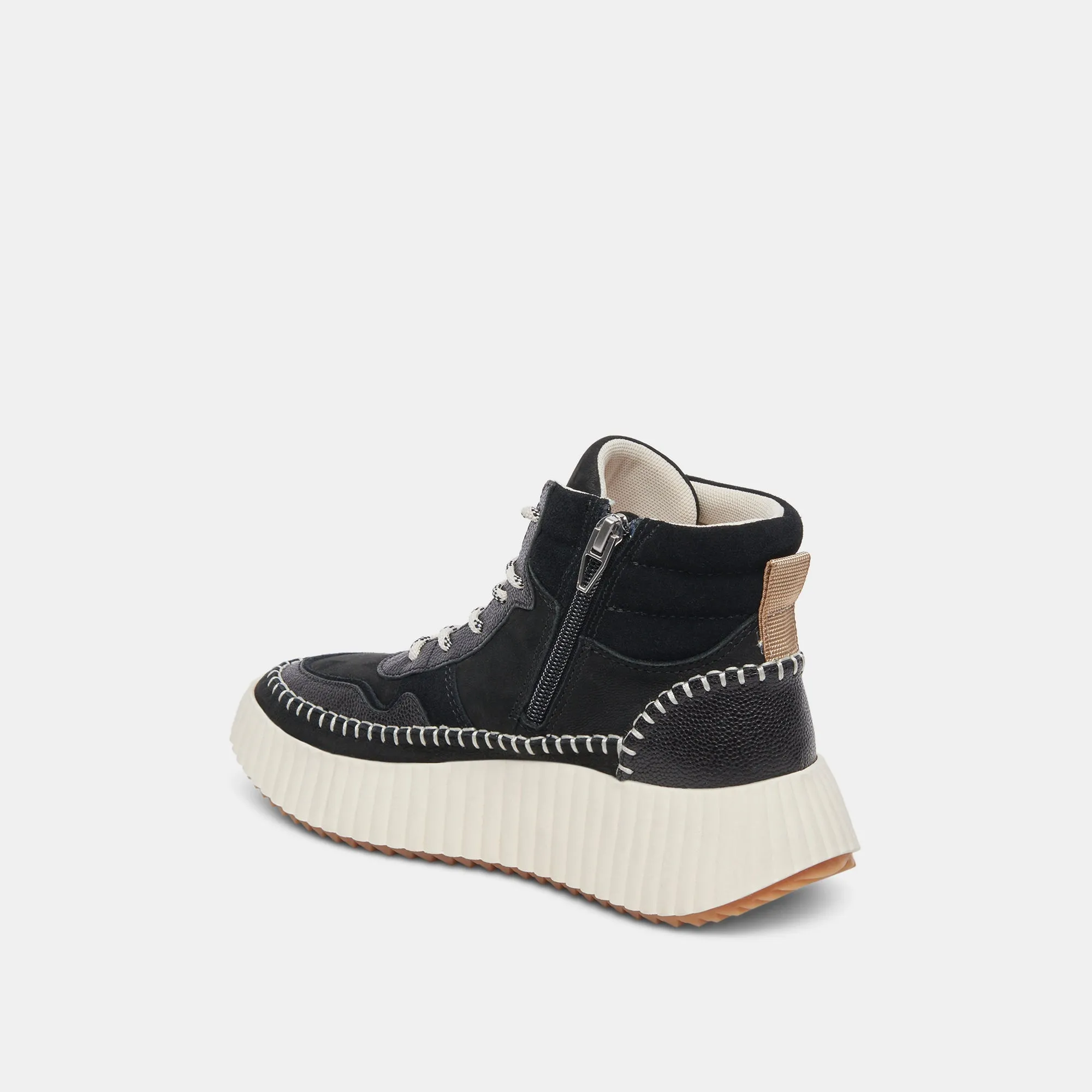 DALEY SNEAKERS BLACK MULTI SUEDE - re:vita sold by Dolce Vita product image thumbnail 5