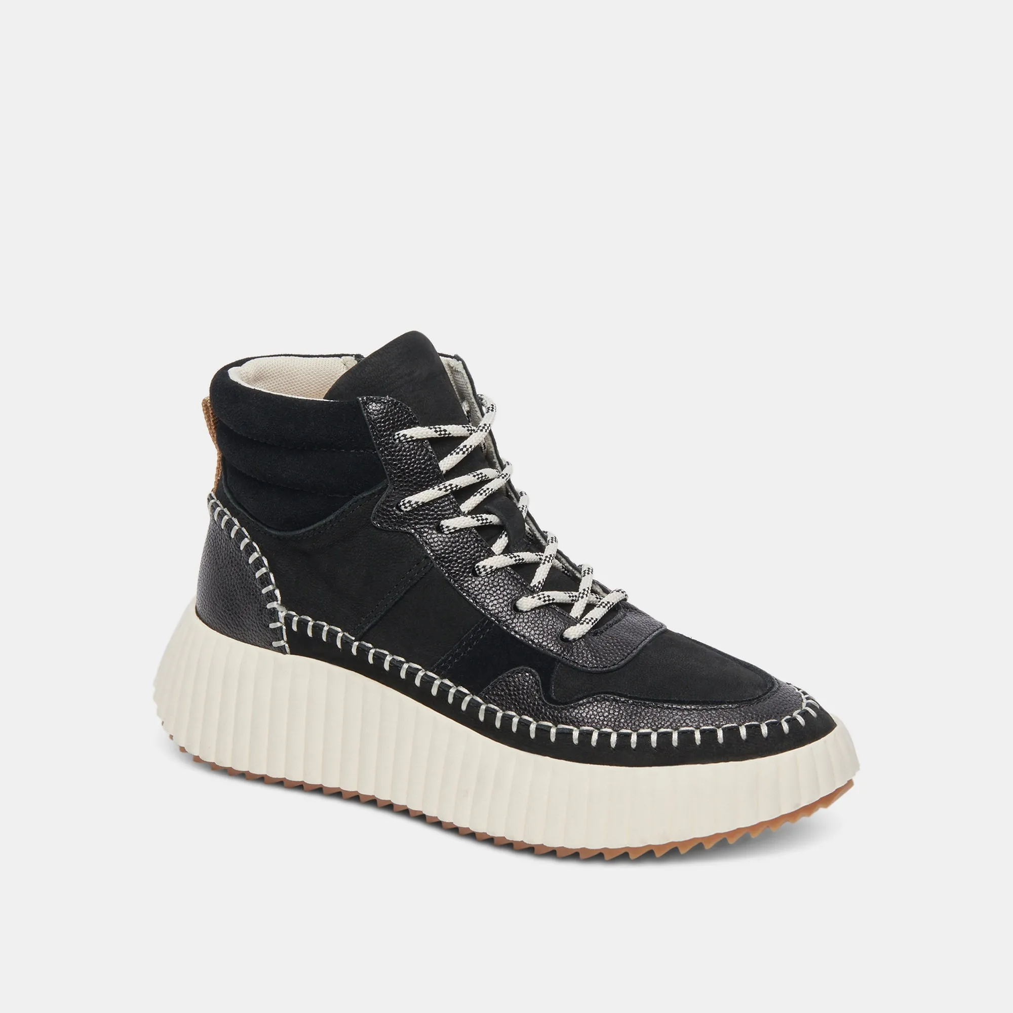 DALEY SNEAKERS BLACK MULTI SUEDE - re:vita sold by Dolce Vita product image thumbnail 2