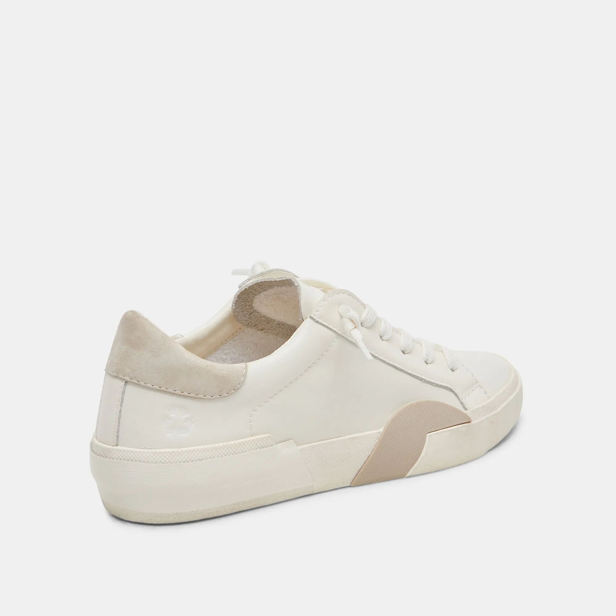 ZINA 360 SNEAKERS WHITE NATURAL RECYCLED LEATHER sold by Dolce Vita product image thumbnail 4