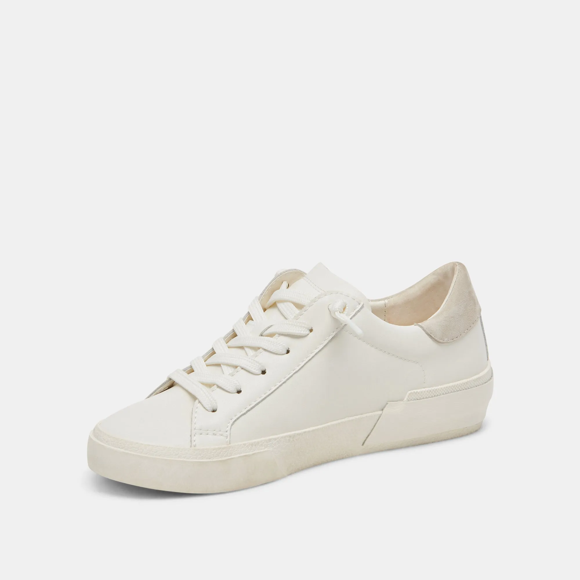 ZINA 360 SNEAKERS WHITE NATURAL RECYCLED LEATHER sold by Dolce Vita product image thumbnail 5