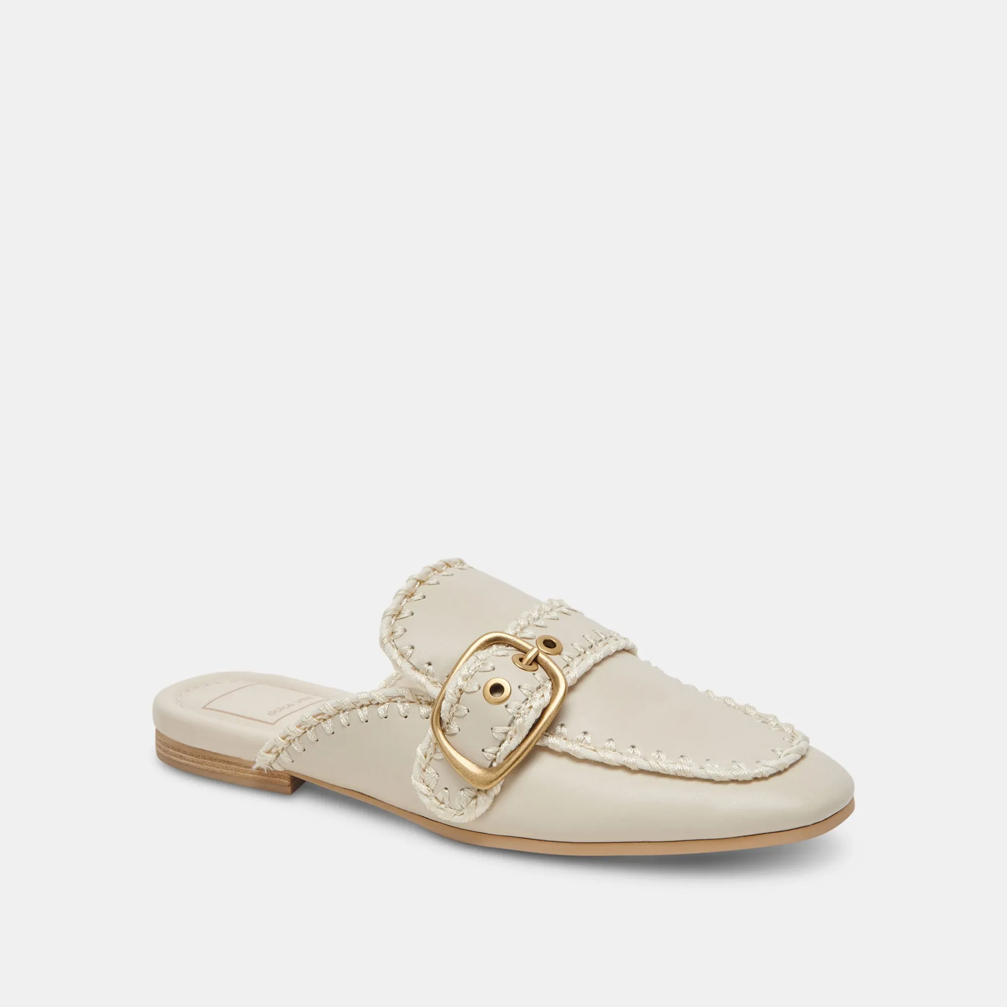 SANTEL STITCH FLATS IVORY LEATHER sold by Dolce Vita product image thumbnail 2