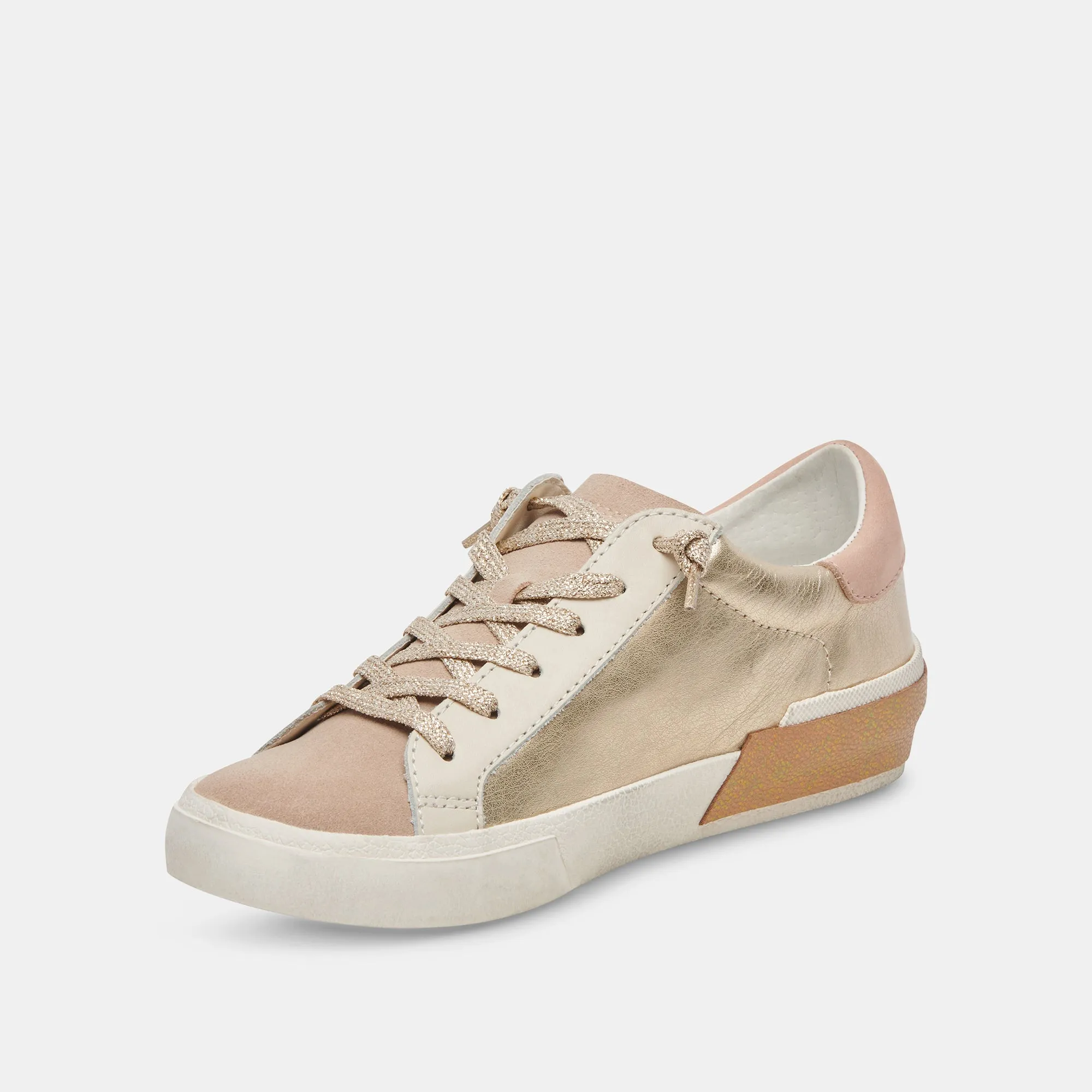 ZINA SNEAKERS GOLD LEATHER sold by Dolce Vita product image thumbnail 4