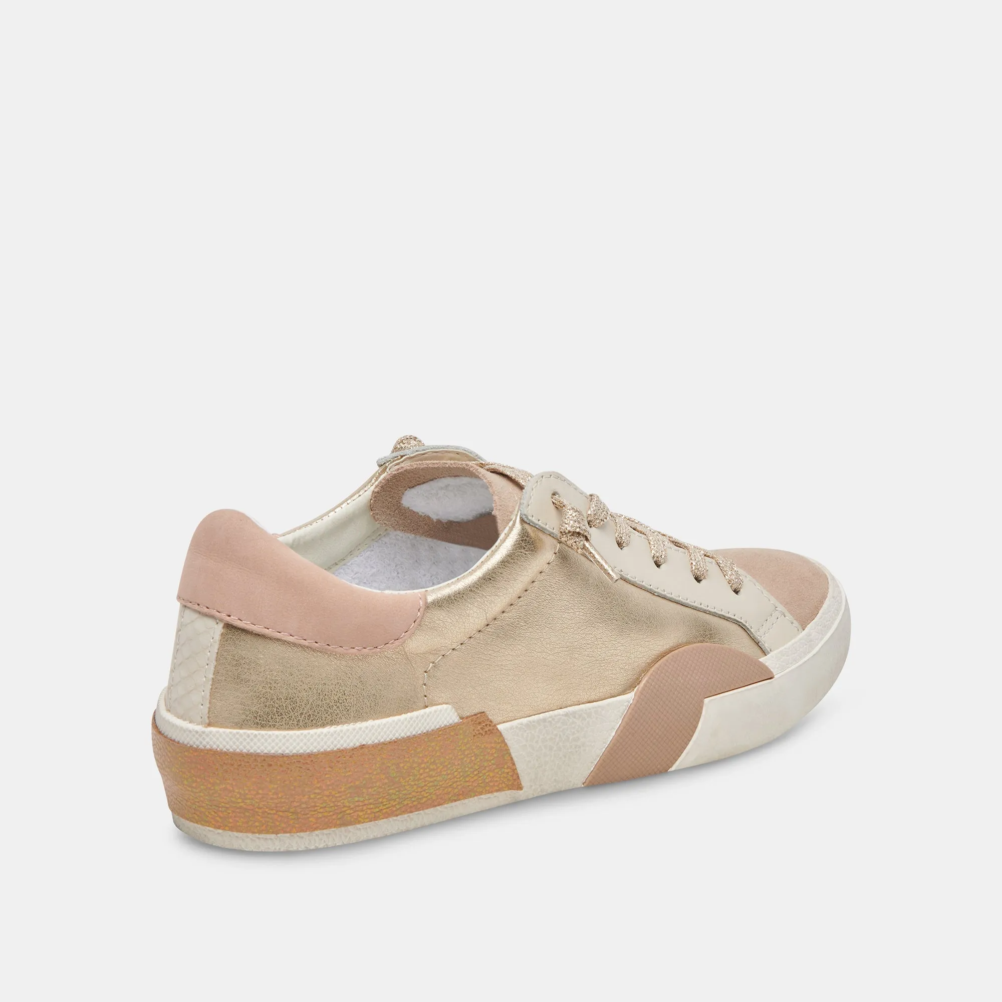 ZINA SNEAKERS GOLD LEATHER sold by Dolce Vita product image thumbnail 3