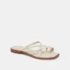 INDIGO SANDALS IVORY LEATHER sold by Dolce Vita