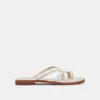 INDIGO SANDALS IVORY LEATHER sold by Dolce Vita