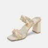 PAILY HEELS IVORY MULTI STELLA - re:vita sold by Dolce Vita