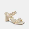 PAILY HEELS IVORY MULTI STELLA - re:vita sold by Dolce Vita