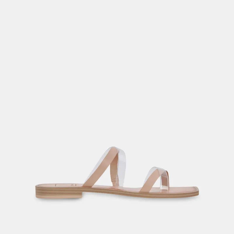 IRVING SANDALS CRYSTAL MULTI VINYL sold by Dolce Vita
