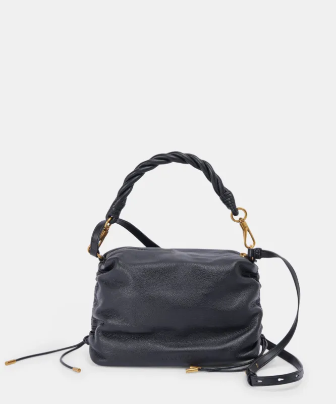 PRESTON SHOULDER/CROSSBODY BLACK LEATHER sold by Dolce Vita