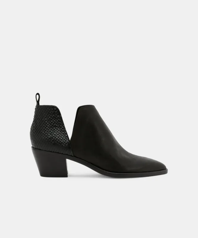 SONNI WIDE BOOTIES BLACK sold by Dolce Vita