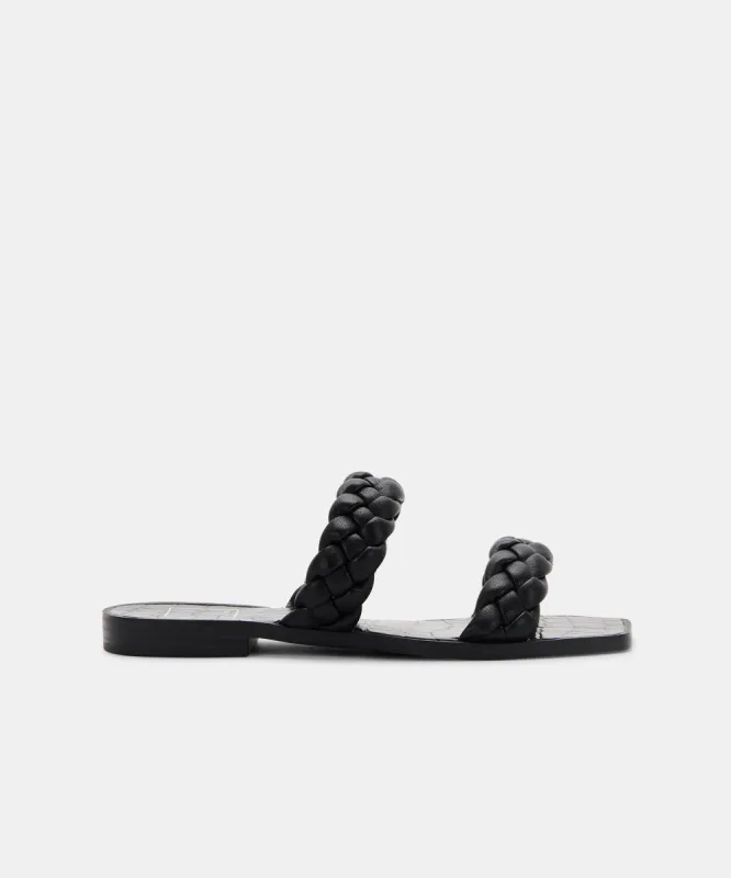 INDY SANDALS BLACK STELLA sold by Dolce Vita