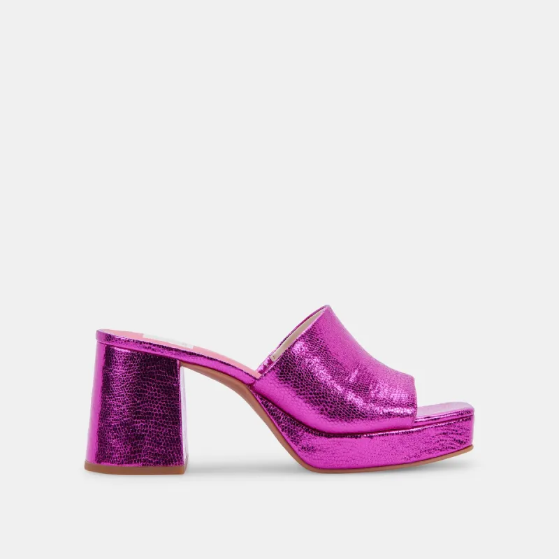 MARSHA HEELS ELECTRIC PINK STELLA sold by Dolce Vita