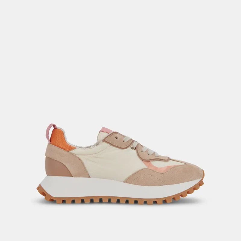 DOLCE VITA x GREATS REUBIN SNEAKERS DUNE MULTI NYLON sold by Dolce Vita