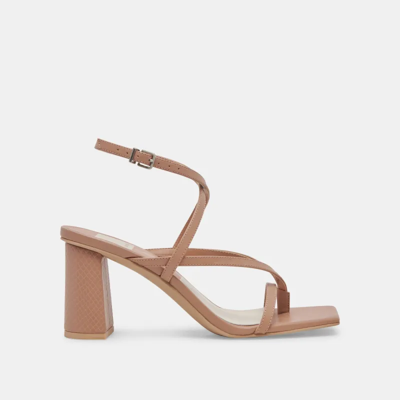 PAROO HEELS CAFE LEATHER sold by Dolce Vita