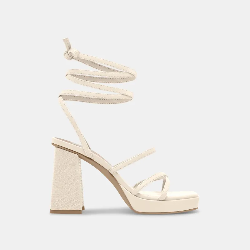 AMANDA HEELS IVORY STELLA sold by Dolce Vita