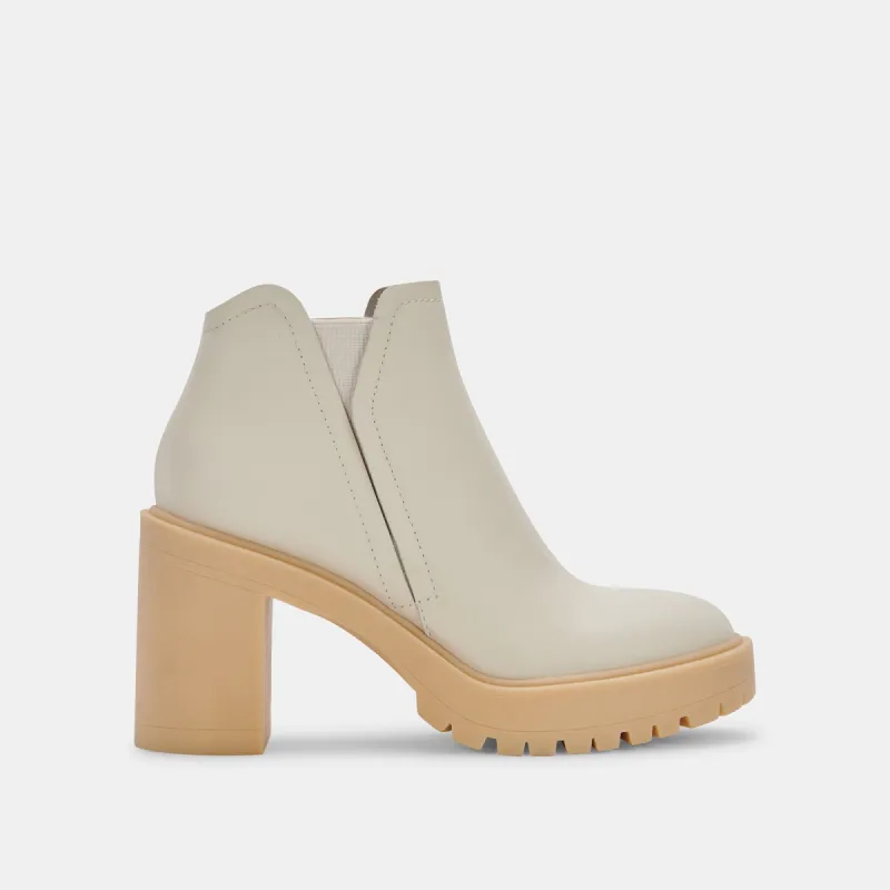 CASHE H2O BOOTS IVORY LEATHER sold by Dolce Vita