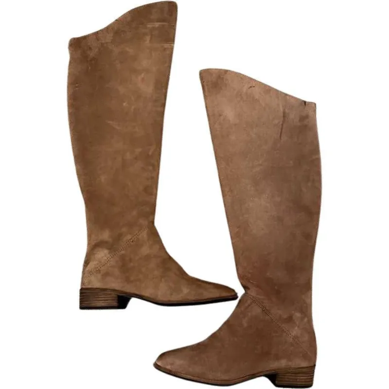 MERIS OVER-THE-KNEE BOOT IN NUBUCK LEATHER - re:vita made by Dolce Vita