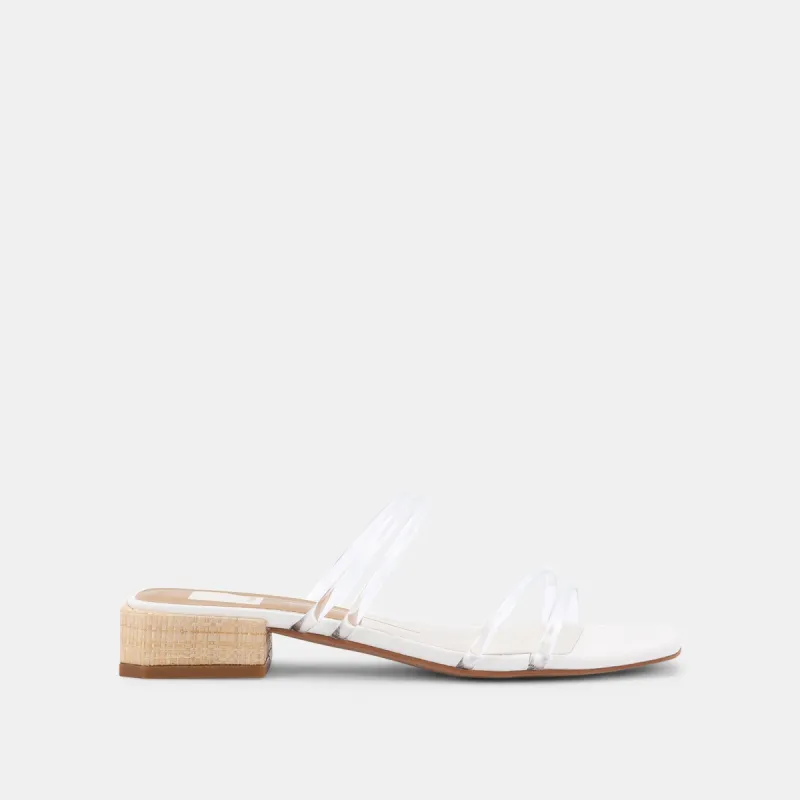 HAIZE SANDALS CRYSTAL VINYL sold by Dolce Vita