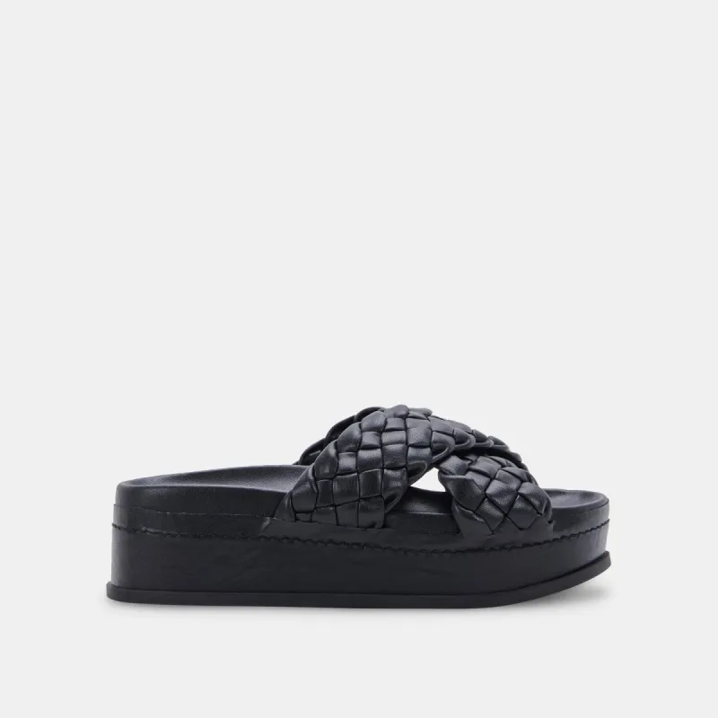 WRENLY SANDALS BLACK STELLA sold by Dolce Vita