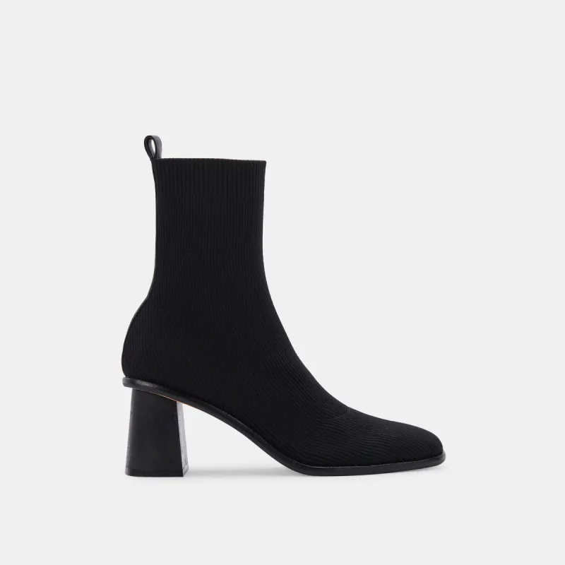 ALAYA BOOTIES BLACK KNIT sold by Dolce Vita