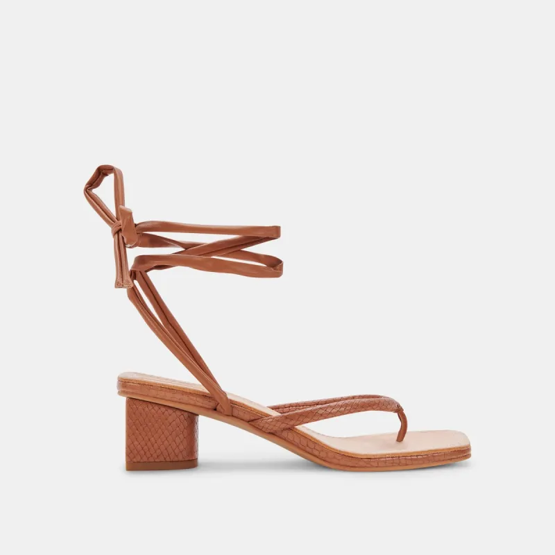 JORRY HEELS CEDAR EMBOSSED STELLA sold by Dolce Vita