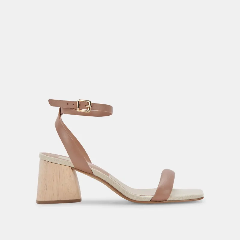 MODI HEELS CAFE NUBUCK sold by Dolce Vita