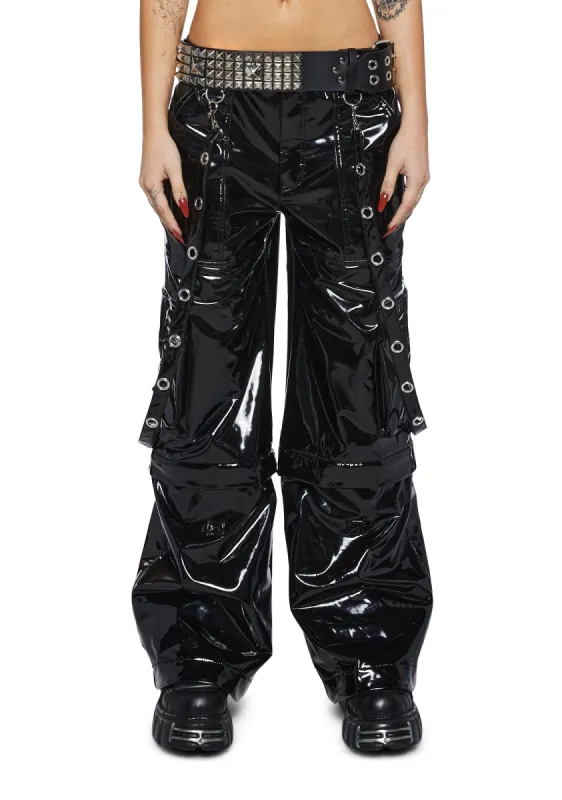 Tie Me Up PVC Pants sold by Dolls Kill