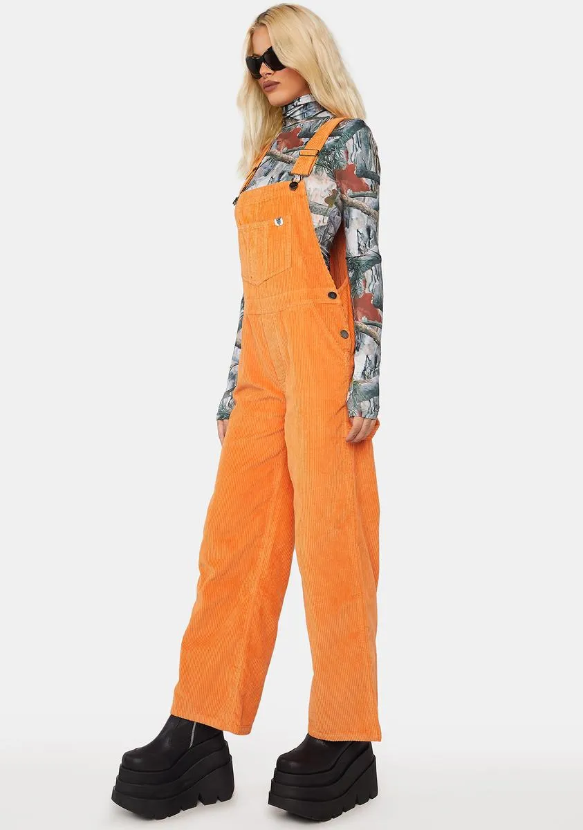 Lumberjack Corduroy Dungarees sold by Dolls Kill product image thumbnail 3