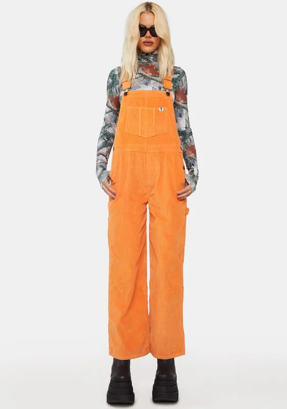 Lumberjack Corduroy Dungarees sold by Dolls Kill