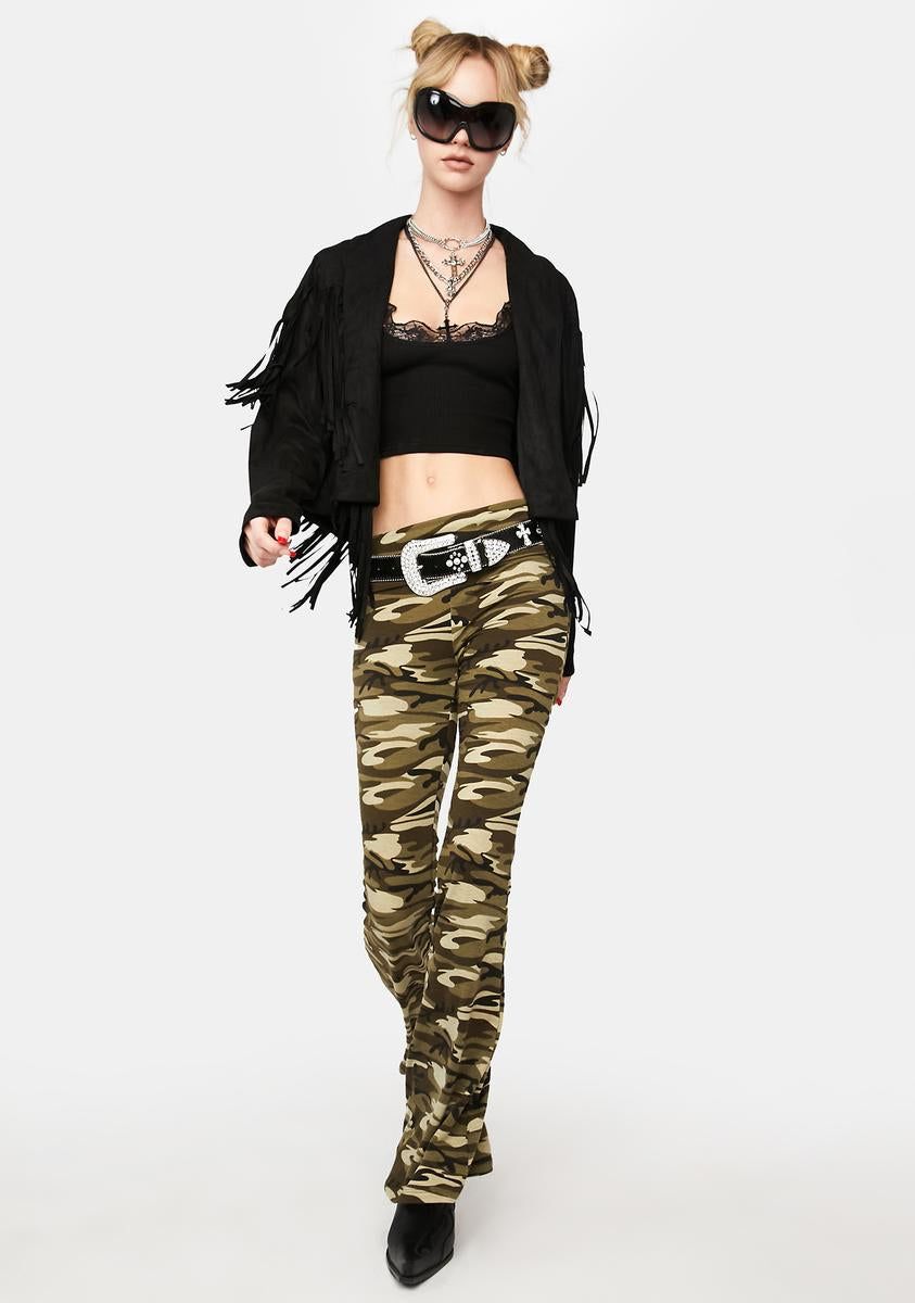 Born To Ride Fringe Jacket sold by Dolls Kill product image thumbnail 3