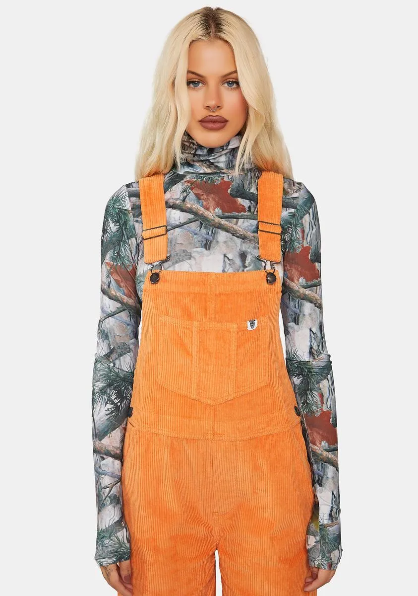 Lumberjack Corduroy Dungarees sold by Dolls Kill product image thumbnail 2
