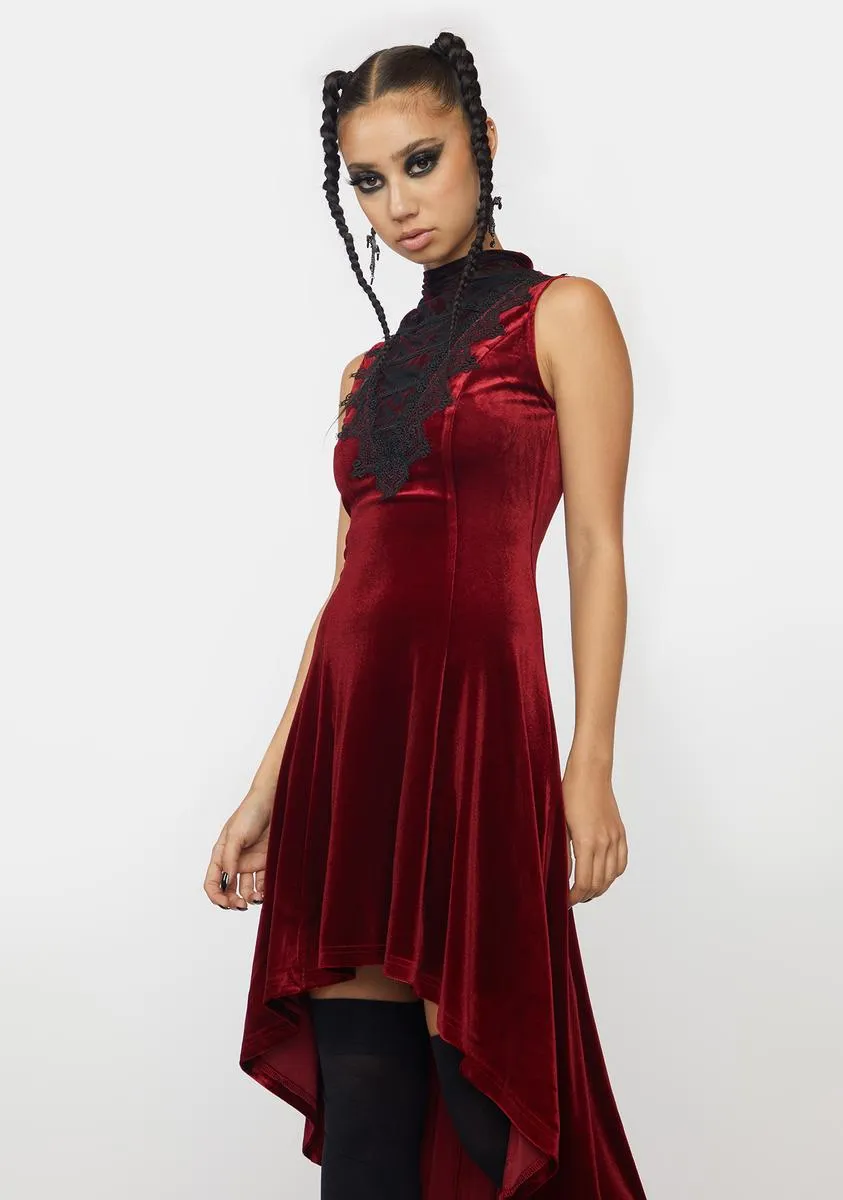 Red Gothic Sexy Dress sold by Dolls Kill product image thumbnail 2