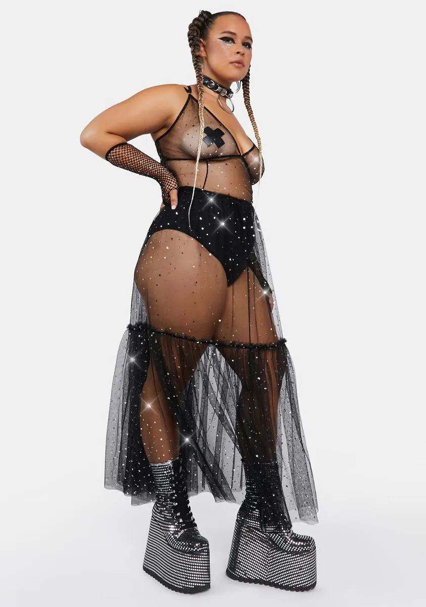 Plus Open Air Magic Maxi Dress sold by Dolls Kill product image thumbnail 3