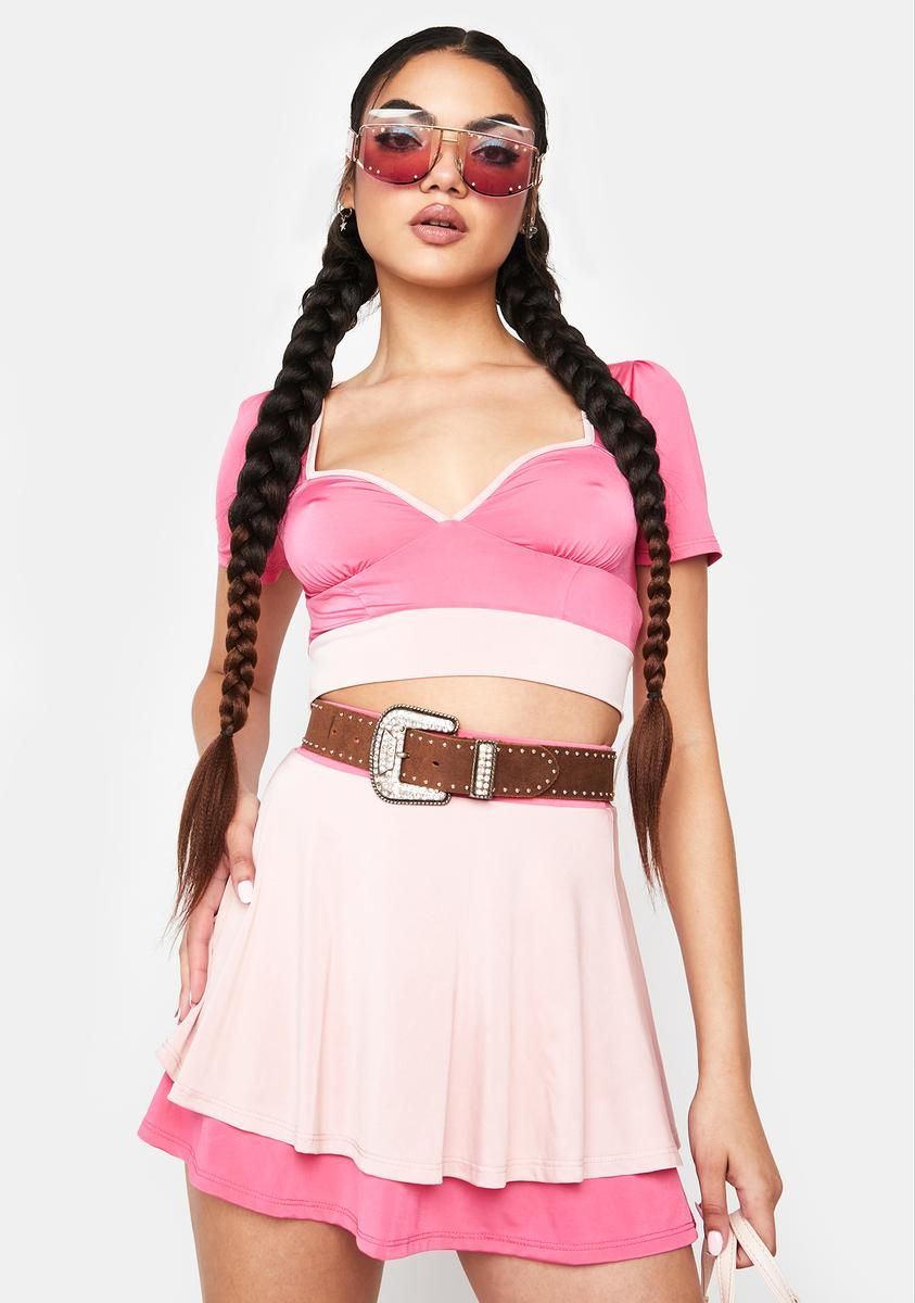 Girls Girl Mini Skirt sold by Dolls Kill product image thumbnail 2