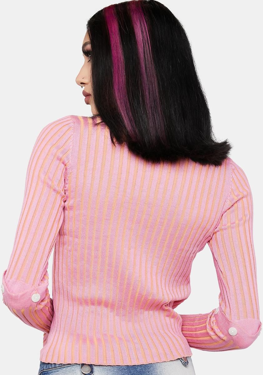 Optical Illusion Asymmetrical Top sold by Dolls Kill product image thumbnail 4