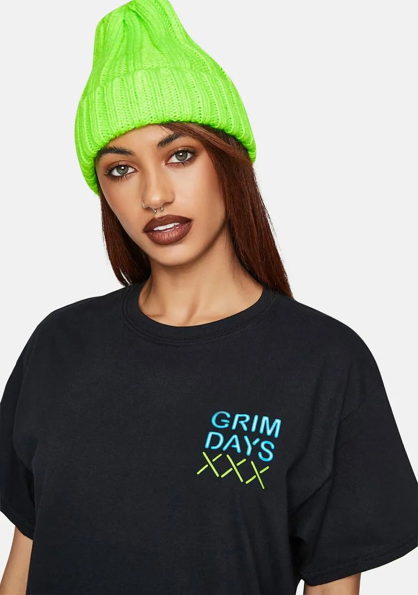 Naughty Nights Graphic Tee sold by Dolls Kill product image thumbnail 2